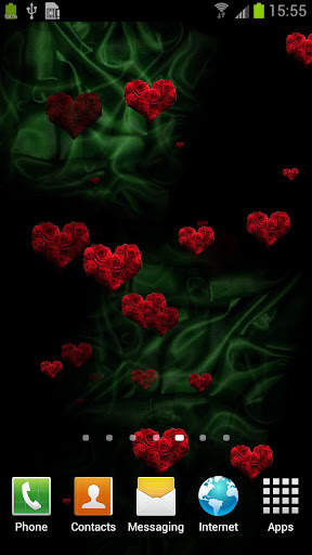 Hearts Live Wallpaper screenshot 1