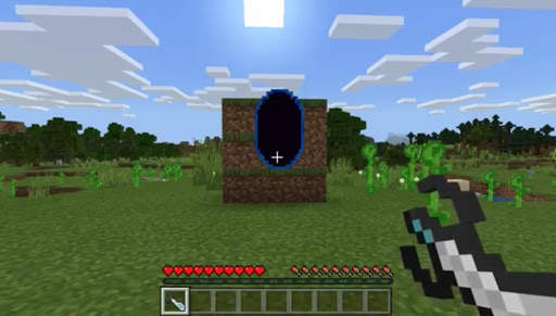 Teleportation portal mod for MCPE screenshot 2