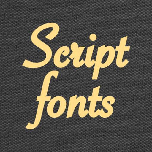 Script Fonts for FlipFont 1.1.8
