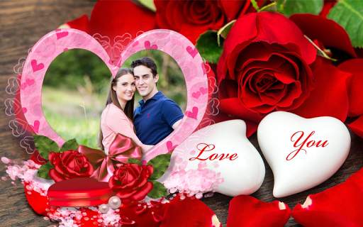 Romantic Love Photo Frames 6 تصوير الشاشة