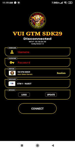 VUI VPN GTM NO LOAD screenshot 1