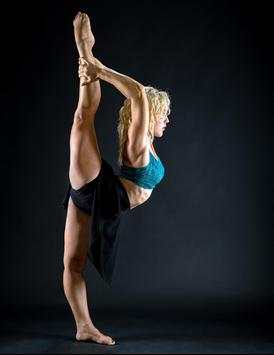 Sexy Yoga Girl Wallpaper screenshot 1