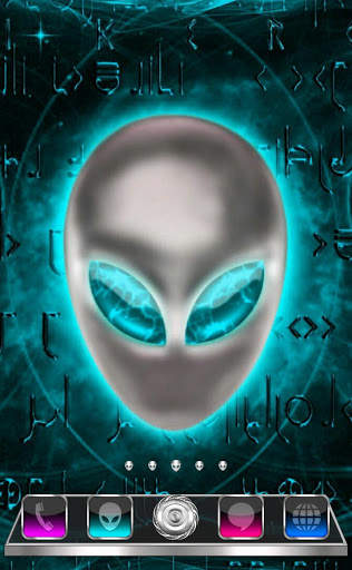 Alien Go Launcher Theme screenshot 1