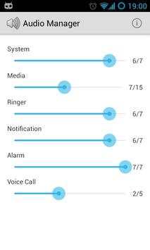 Audio Manager screenshot 1