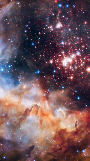 Neon Galaxy APUS Live Wallpaper screenshot 5