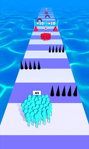 Join Count : Master Crowd Clash 3d Running screenshot 3