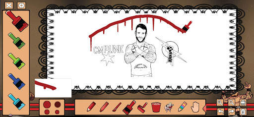 WWE Superstars Coloring स्क्रीनशॉट 5