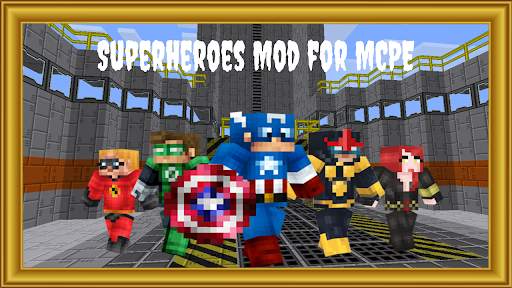 Superheroes Mod for MCPE screenshot 1