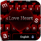 Motyw klawiatury Love Heart icon