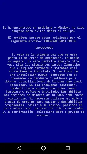 Windows XP Error screenshot 3