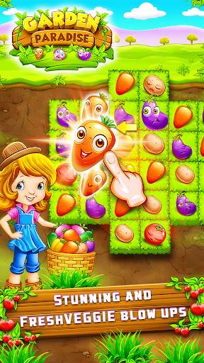 Garden Craze - Fruit Legend Match 3 Game screenshot 1