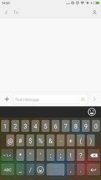 Black O S Theme Emoji Keyboard screenshot 2