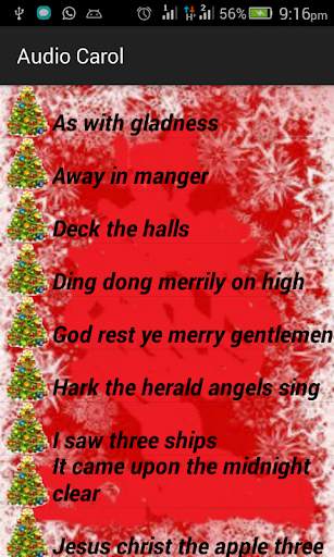 Audio Carol screenshot 1