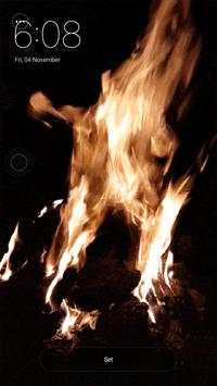 Fire Photo Live Wallpaper screenshot 2