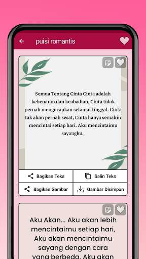 Puisi cinta untuk dia & dia screenshot 3