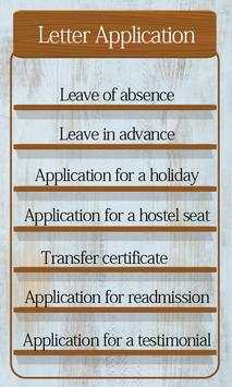 How to Write Letter & Application screenshot 1
