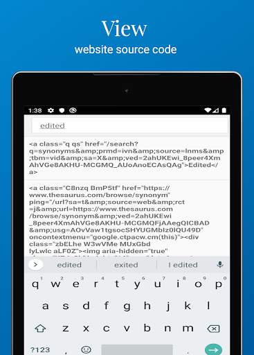 Inspecter et modifier HTML Liv screenshot 11