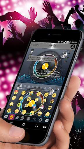 DJ Emoji Keyboard स्क्रीनशॉट 2