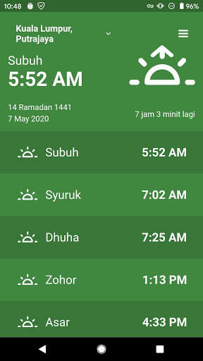 Waktu Solat screenshot 1