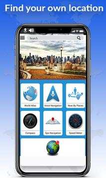 GPS Maps live Navigation & Waze Route Finder screenshot 1