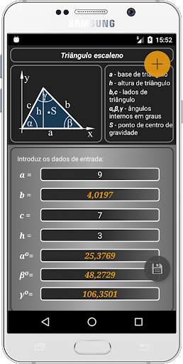 Geometryx: Geometria Cálculos screenshot 4