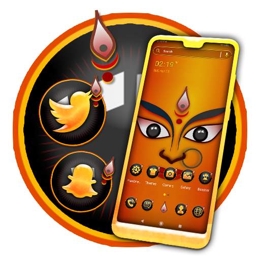 Durga Maa Theme Launcher 1.0