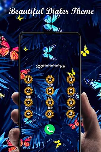 My video phone dialer screen - Photo phone dialer screenshot 1