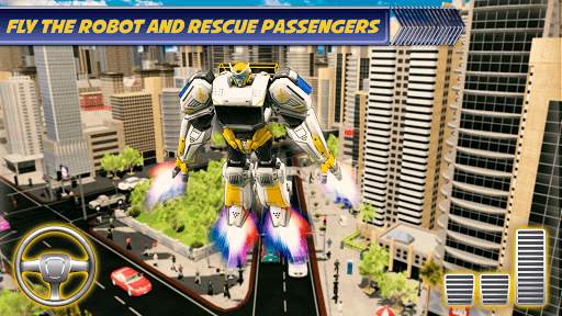 US Bus Robot Car Transform screenshot 13