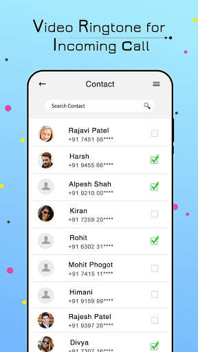 Video Ringtone for Incoming Call: Video Caller ID screenshot 3