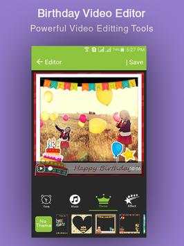 Happy Birthday Video Maker screenshot 3