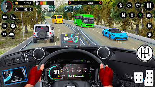 Racing in Bus - Bus Games screenshot 6