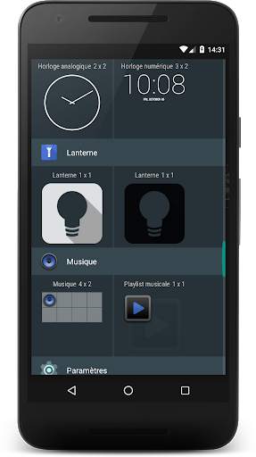 Widget lampe de poche screenshot 2