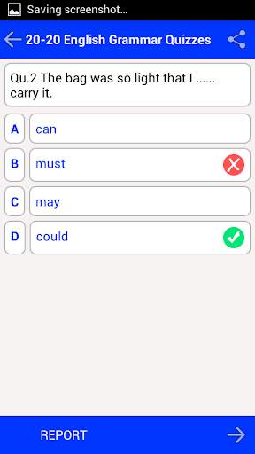 English Grammar Quiz screenshot 6