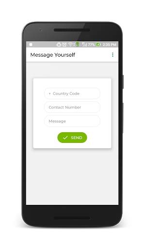Message Yourself screenshot 1