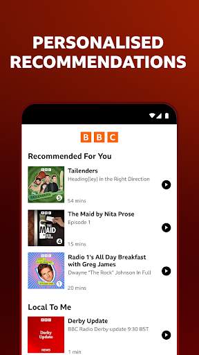 BBC Sounds: Radio & Podcasts 5 تصوير الشاشة