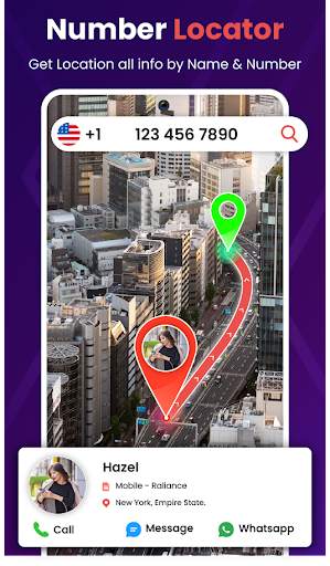 Mobile Number Location App screenshot 1