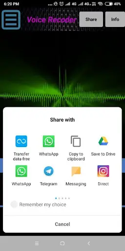 pro Voice recorder screenshot 2