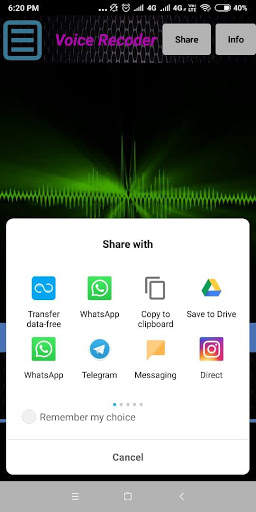 pro Voice recorder скриншот 2