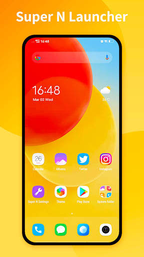 Super N Launcher -Super design screenshot 1