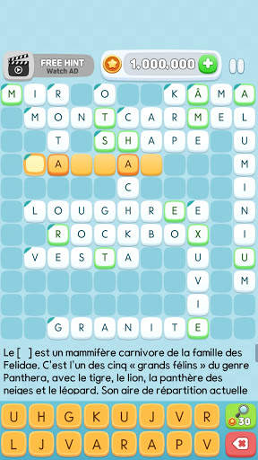Mots Croisés Quiz screenshot 5