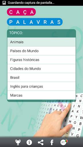 Caça Palavras em português screenshot 5