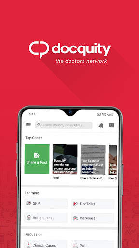 Docquity- The Doctors' Network 1 تصوير الشاشة