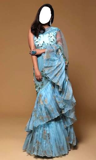 Women Stylish Sarees Photo Editor screenshot 1