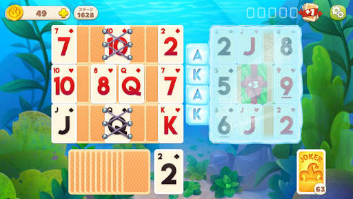 Undersea Solitaire Tripeaks screenshot 8