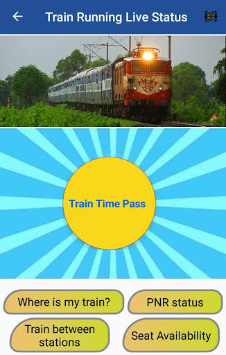 Indian Railway- Train running status, PNR Status screenshot 1