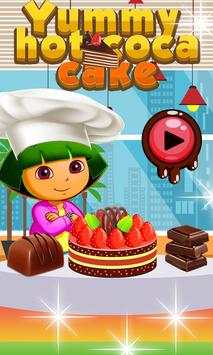 Hot Cooking Dora Cake-Crazy Kitchen Game screenshot 1
