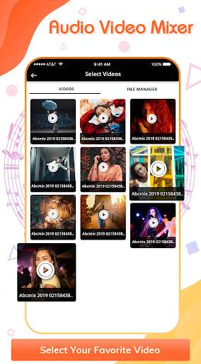 AV Mixer : Audio Video Mixer & MP3 Ringtone Maker screenshot 3