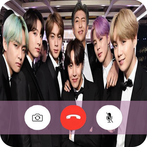 BTS Video Call - Fake Video Call Simulator icon