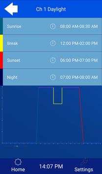 Fluval LED WIFI Controller screenshot 3