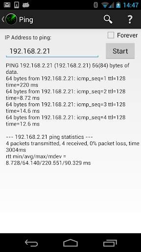 Mocha Ping Lite screenshot 4